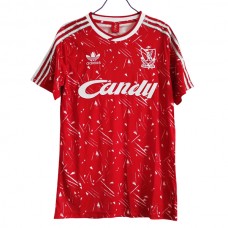 Liverpool Hjemmebanetrøje Retro 1989-91 Fodboldsæt