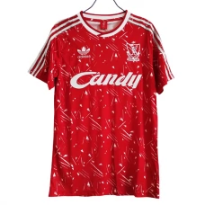 Liverpool Hjemmebanetrøje Retro 1989-91 Fodboldsæt