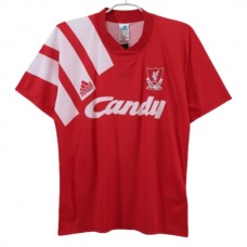 Liverpool Hjemmebanetrøje Retro 1991-92 Fodboldsæt