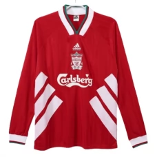 Liverpool Hjemmebanetrøje Retro 1993-95 Langærmet Fodboldsæt