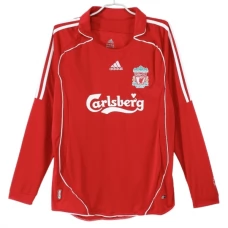 Liverpool Hjemmebanetrøje Retro 2006-07 Langærmet Fodboldsæt