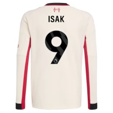 Liverpool Isak 9 Udebanetrøje 2025-26 Langærmet Fodboldsæt