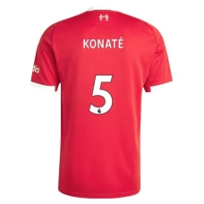 Liverpool Konaté 5 Hjemmebanetrøje 2025-26 Fodboldsæt