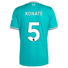 Liverpool Konaté 5 Tredjetrøje 2025-26 Fodboldsæt