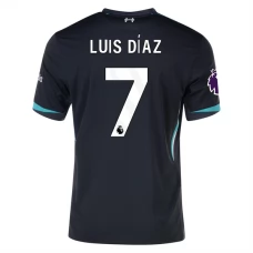 Liverpool Luis Díaz 7 Udebanetrøje 2024-25 Fodboldsæt