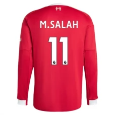 Liverpool M.Salah 11 Hjemmebanetrøje 2025-26 Langærmet Fodboldsæt