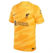 Liverpool Målmand Udebanetrøje 2023-24 Fodboldsæt