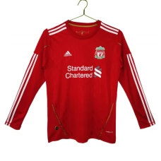 Liverpool Retro Hjemmebanetrøje 2010-11 Langærmet