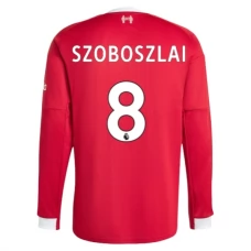 Liverpool Szoboszlai 8 Hjemmebanetrøje 2025-26 Langærmet Fodboldsæt