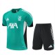 Liverpool Trænings T-shirt Sæt 2025-26 - Shorts Grøn