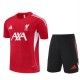 Liverpool Trænings T-shirt Sæt 2025-26 - Shorts Rød