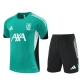 Liverpool Trænings T-shirt Sæt Børn 2025-26 - Shorts Grøn