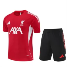 Liverpool Trænings T-shirt Sæt Børn 2025-26 - Shorts Rød