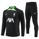 Liverpool Træningssæt 2023-24 - 1-4 Zip Sort