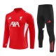 Liverpool Træningssæt 2025-26 - 1-4 Zip Rød