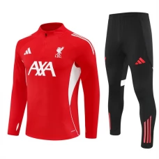Liverpool Træningssæt Børn 2025-26 - 1-4 Zip Rød