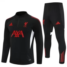 Liverpool Træningssæt Børn 2025-26 - 1-4 Zip Sort