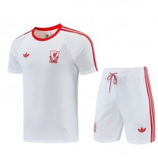Liverpool Træningssæt(Trøje+Shorts) 2026-27 Hvid Rød