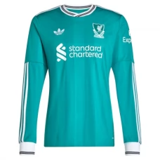 Liverpool Tredjetrøje 2025-26 Langærmet Fodboldsæt
