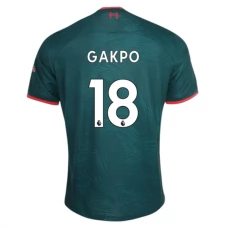 Liverpool Trøje 2022-23 Gakpo 18 Tredjetrøje