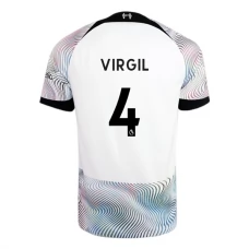 Liverpool Trøje 2022-23 Virgil van Dijk 4 Udebanetrøje