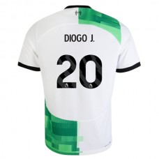 Liverpool Trøje 2023-24 Diogo J. 20 Udebanetrøje