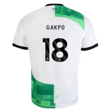 Liverpool Trøje 2023-24 Gakpo 18 Udebanetrøje