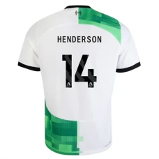 Liverpool Trøje 2023-24 Henderson 14 Udebanetrøje