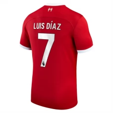 Liverpool Trøje 2023-24 Luis Diaz 7 Hjemmebanetrøje