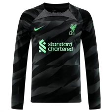 Liverpool Trøje 2023-24 Målmandstrøje Langærmet Hjemmebanetrøje