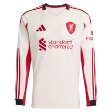 Liverpool Udebanetrøje 2025-26 Langærmet Fodboldsæt