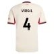 Liverpool Virgil 4 Udebanetrøje 2025-26 Fodboldsæt