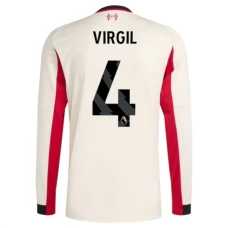 Liverpool Virgil 4 Udebanetrøje 2025-26 Langærmet Fodboldsæt