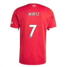 Liverpool Wirtz 7 Hjemmebanetrøje 2025-26 Fodboldsæt