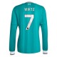 Liverpool Wirtz 7 Tredjetrøje 2025-26 Langærmet Fodboldsæt