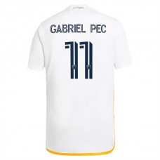 Los Angeles Galaxy Gabriel Pec 11 Hjemmebanetrøje 2024-25 Fodboldsæt