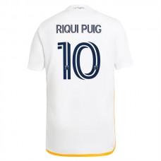 Los Angeles Galaxy Riqui Puig 10 Hjemmebanetrøje 2024-25 Fodboldsæt
