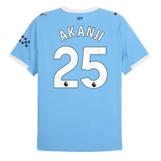 Manchester City Akanji 25 Hjemmebanetrøje 2025-26 Fodboldsæt