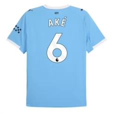 Manchester City Aké 6 Hjemmebanetrøje 2025-26 Fodboldsæt