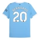 Manchester City Bernardo 20 Hjemmebanetrøje 2025-26 Fodboldsæt