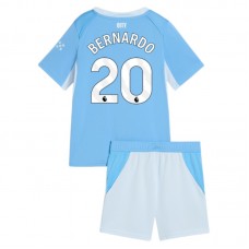 Manchester City Bernardo 20 Hjemmebanetrøje 2026-27 Børn