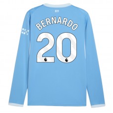 Manchester City Bernardo 20 Hjemmebanetrøje 2026-27 Langærmet