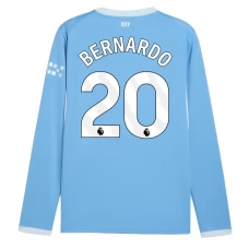 Manchester City Bernardo 20 Hjemmebanetrøje 2026-27 Langærmet