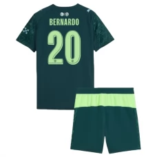 Manchester City Bernardo 20 Hjemmebanetrøje Børn Fourth 2025-26 Fodboldsæt