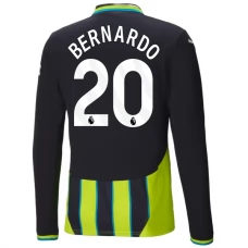 Manchester City Bernardo 20 Udebanetrøje 2024-25 Langærmet Fodboldsæt