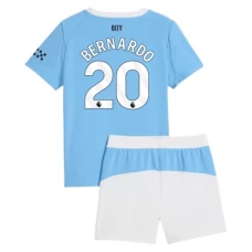 Manchester City Børn Bernardo 20 Hjemmebanetrøje 2025-26 Fodboldsæt