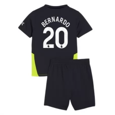 Manchester City Børn Bernardo 20 Udebanetrøje 2024-25 Fodboldsæt