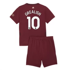 Manchester City Børn Grealish 10 Tredjetrøje 2024-25 Fodboldsæt