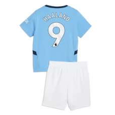 Manchester City Børn Haaland 9 Hjemmebanetrøje 2024-25 Fodboldsæt