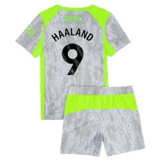 Manchester City Børn Haaland 9 Tredjetrøje 2025-26 Fodboldsæt